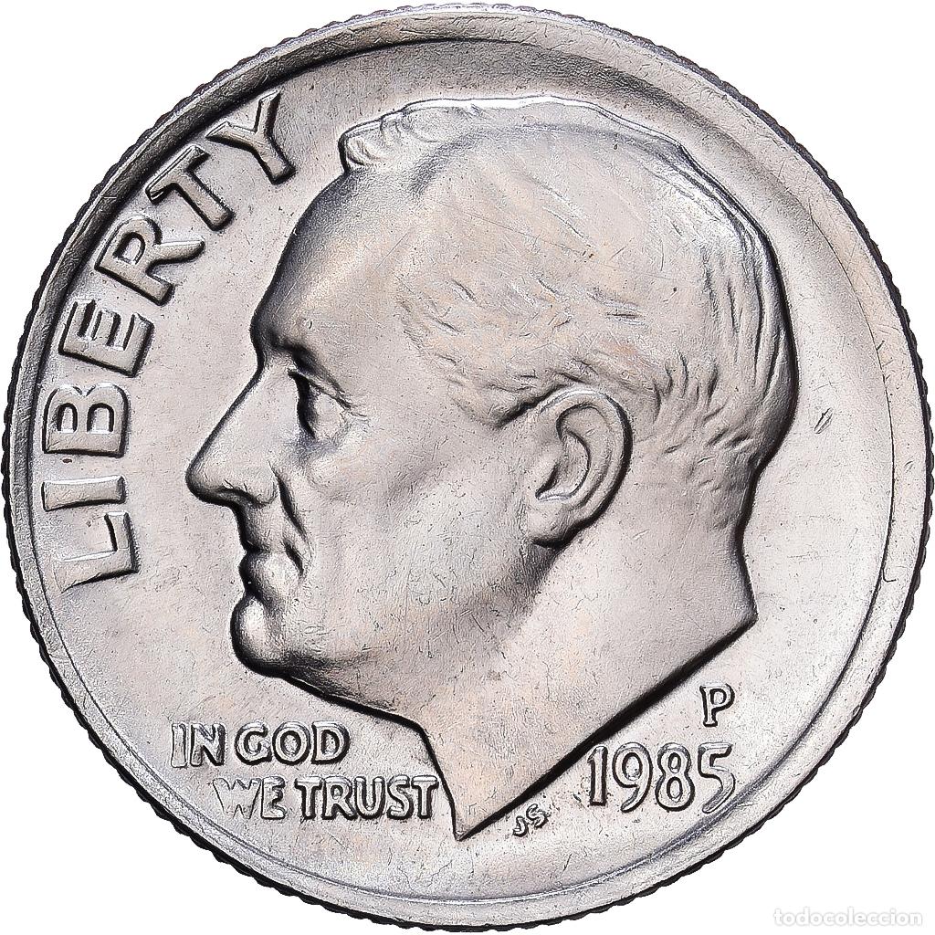 Monedas antiguas de Am&eacute;rica: [#1224294] Estados Unidos, Dime, Roosevelt Dime, 1985, Philadelphia, Cobre - n&iacute;quel