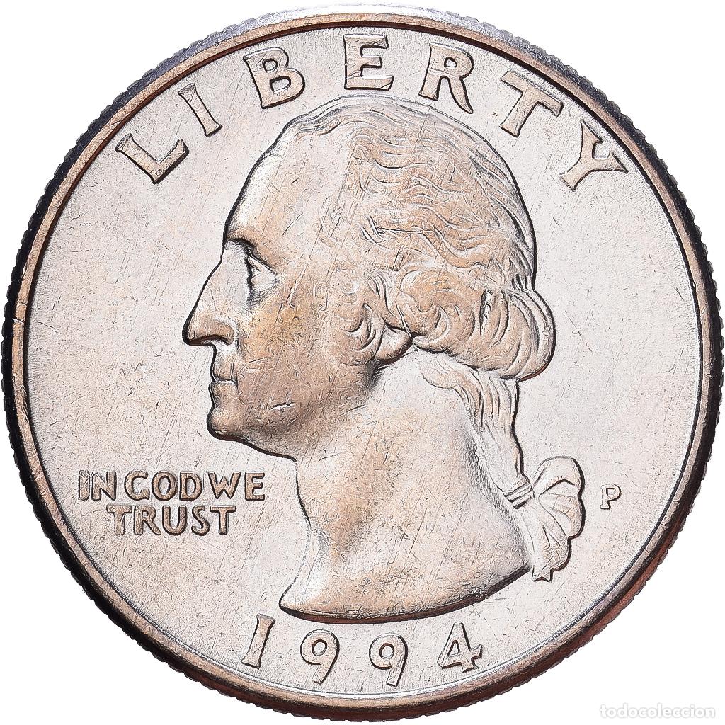 Monedas antiguas de Am&eacute;rica: [#1224310] Estados Unidos, Quarter, 1994, Philadelphia, Cobre - n&iacute;quel recubierto de