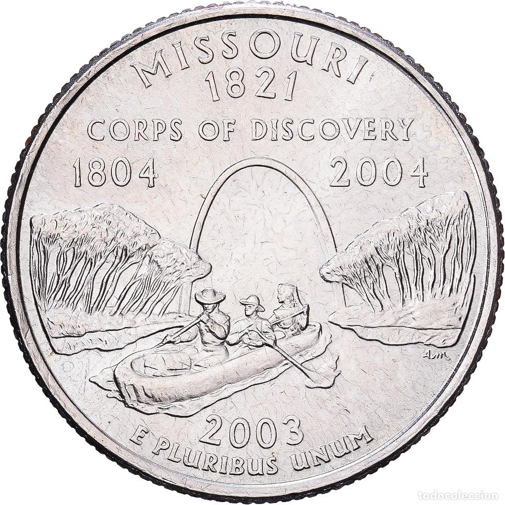 Monedas antiguas de Am&eacute;rica: [#1224331] Estados Unidos, Quarter, Missouri, 2003, Philadelphia, Cobre - n&iacute;quel