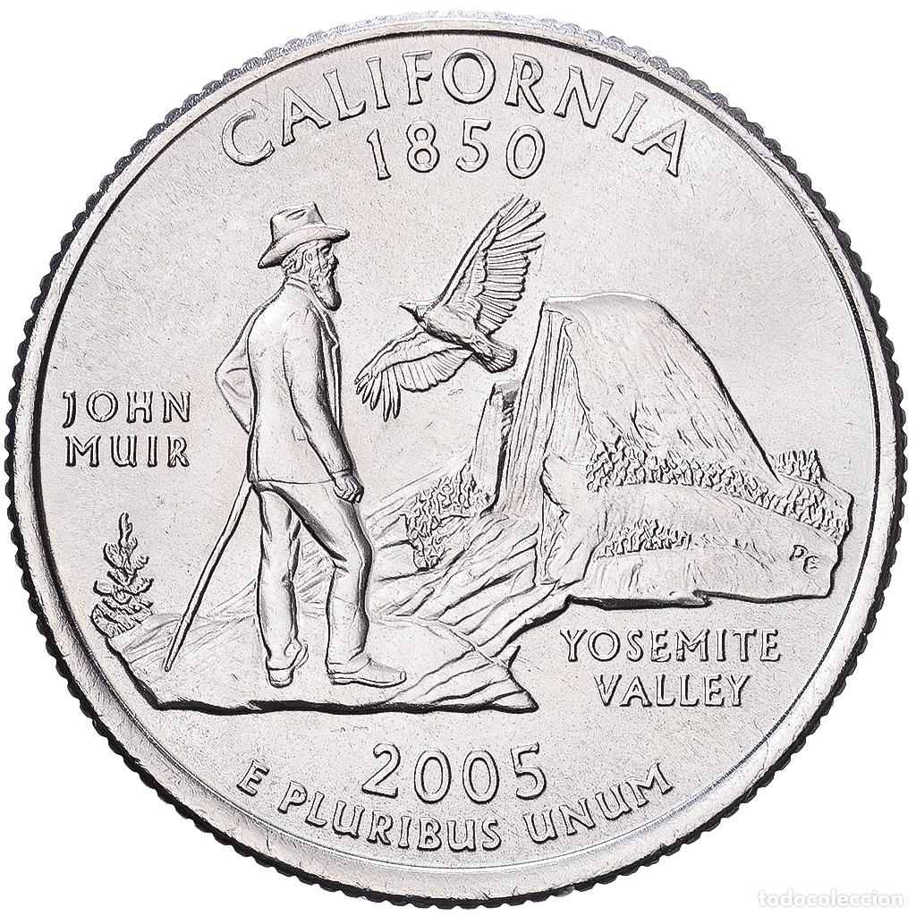 Monedas antiguas de Am&eacute;rica: [#1224332] Estados Unidos, Quarter, Quarter Dollar, 2005, Denver, California 1850, Cobre -
