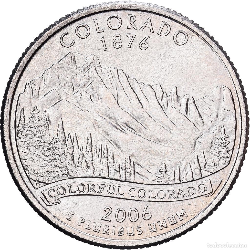 Monedas antiguas de Am&eacute;rica: [#1224334] Estados Unidos, Quarter, Colorado, 2006, Denver, Cobre - n&iacute;quel recubierto de