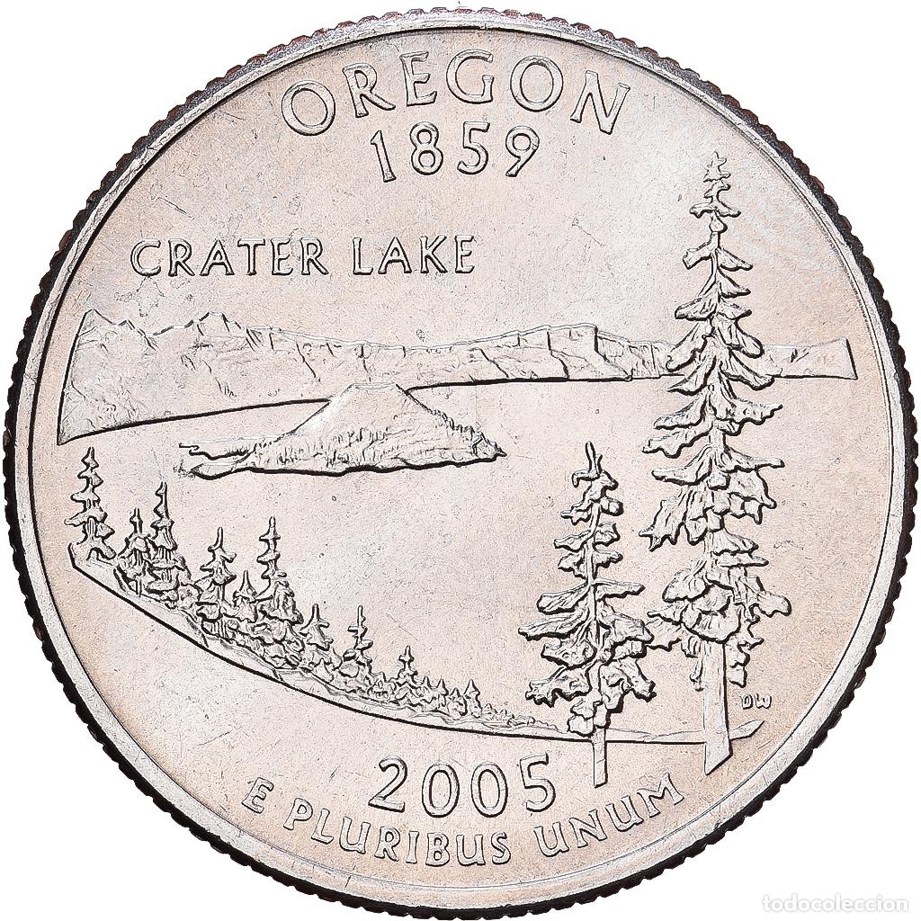 Monedas antiguas de Am&eacute;rica: [#1224336] Estados Unidos, Quarter, Oregon, 2005, Philadelphia, Cobre - n&iacute;quel recubierto