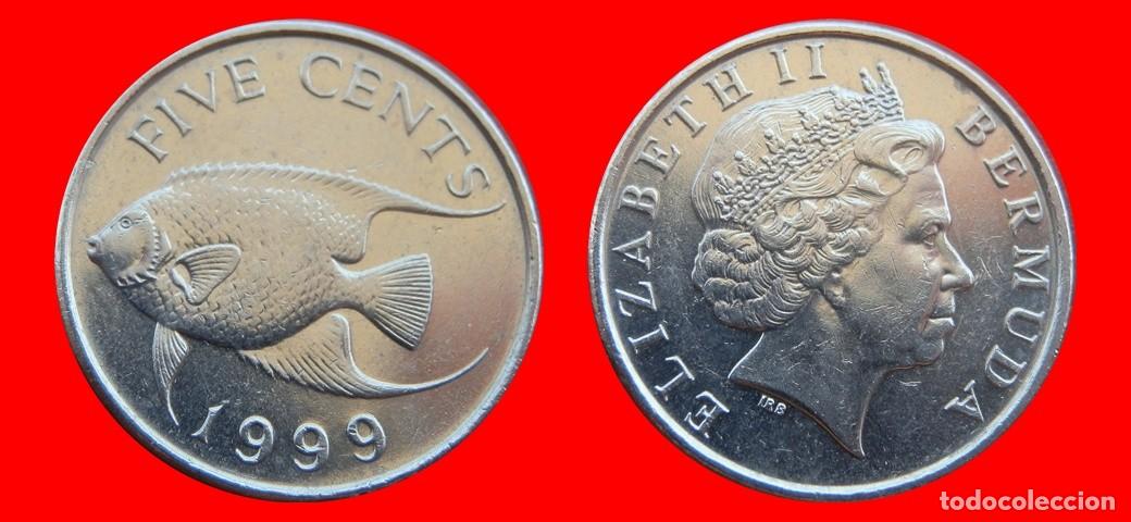 Monedas antiguas de Am&eacute;rica: 5 CENTAVOS 1999 BERMUDA-153325
