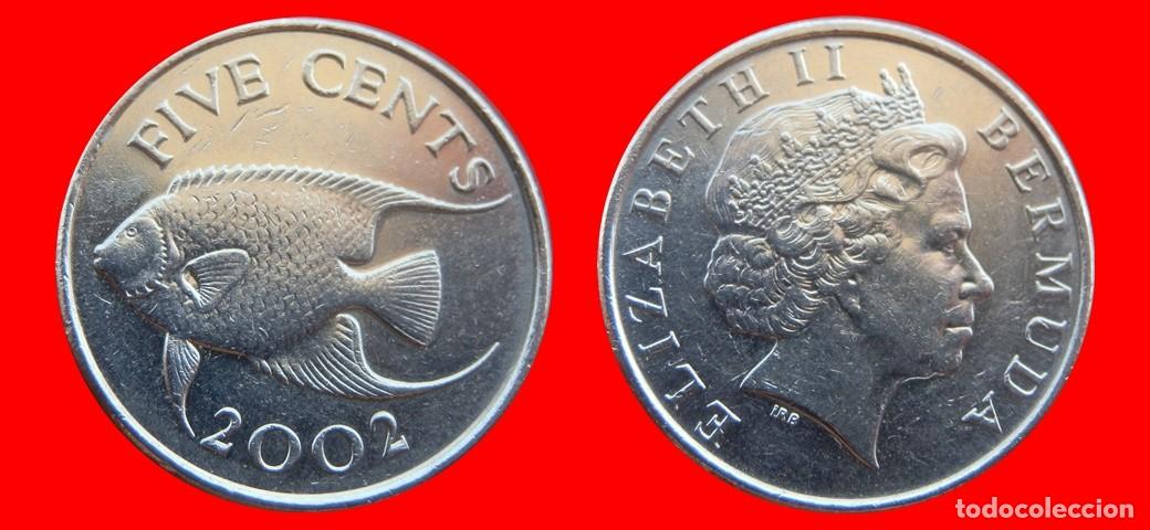 Monedas antiguas de Am&eacute;rica: 5 CENTAVOS 2002 BERMUDA-153327
