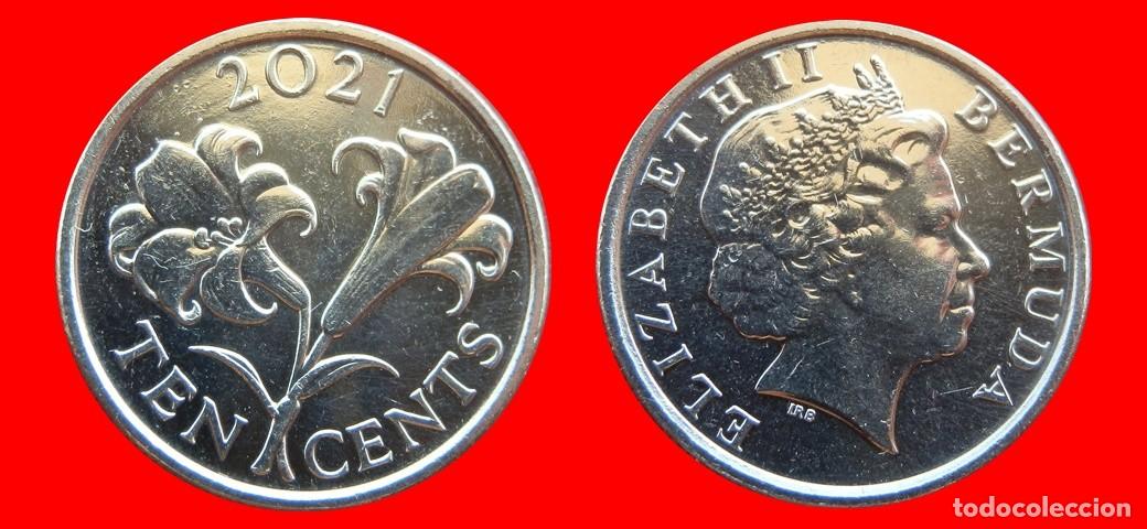 Monedas antiguas de Am&eacute;rica: 10 CENTAVOS 2021 BERMUDA-153336