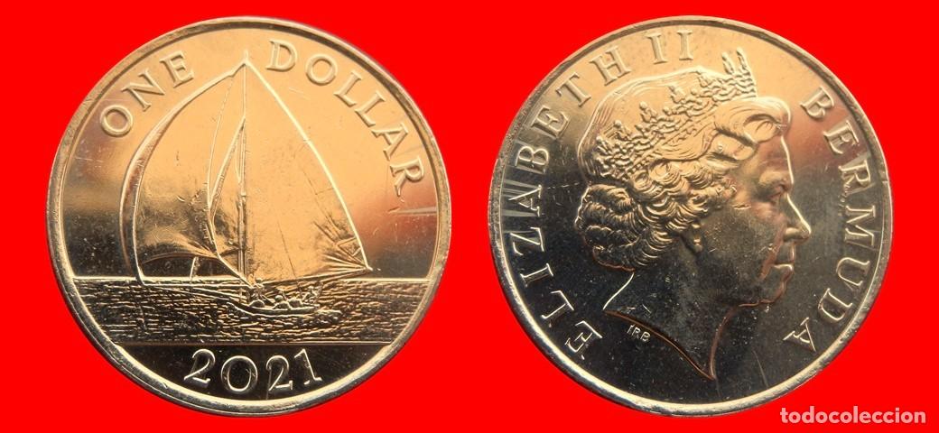 Monedas antiguas de Am&eacute;rica: 1 DOLAR 2021 BERMUDA-153342