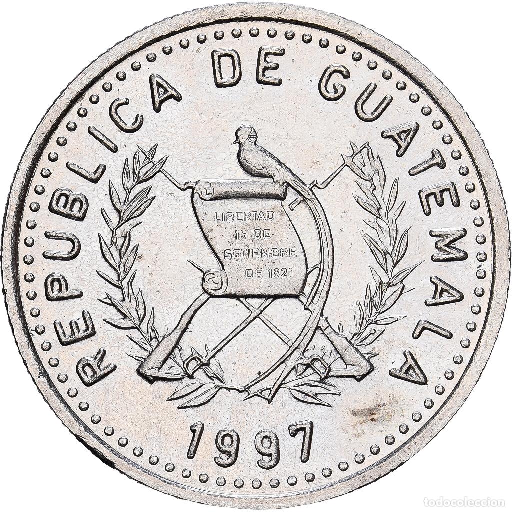 Monedas antiguas de Am&eacute;rica: [#1224379] Guatemala, 10 Centavos, 1997, Cobre - n&iacute;quel, SC, KM:277.6