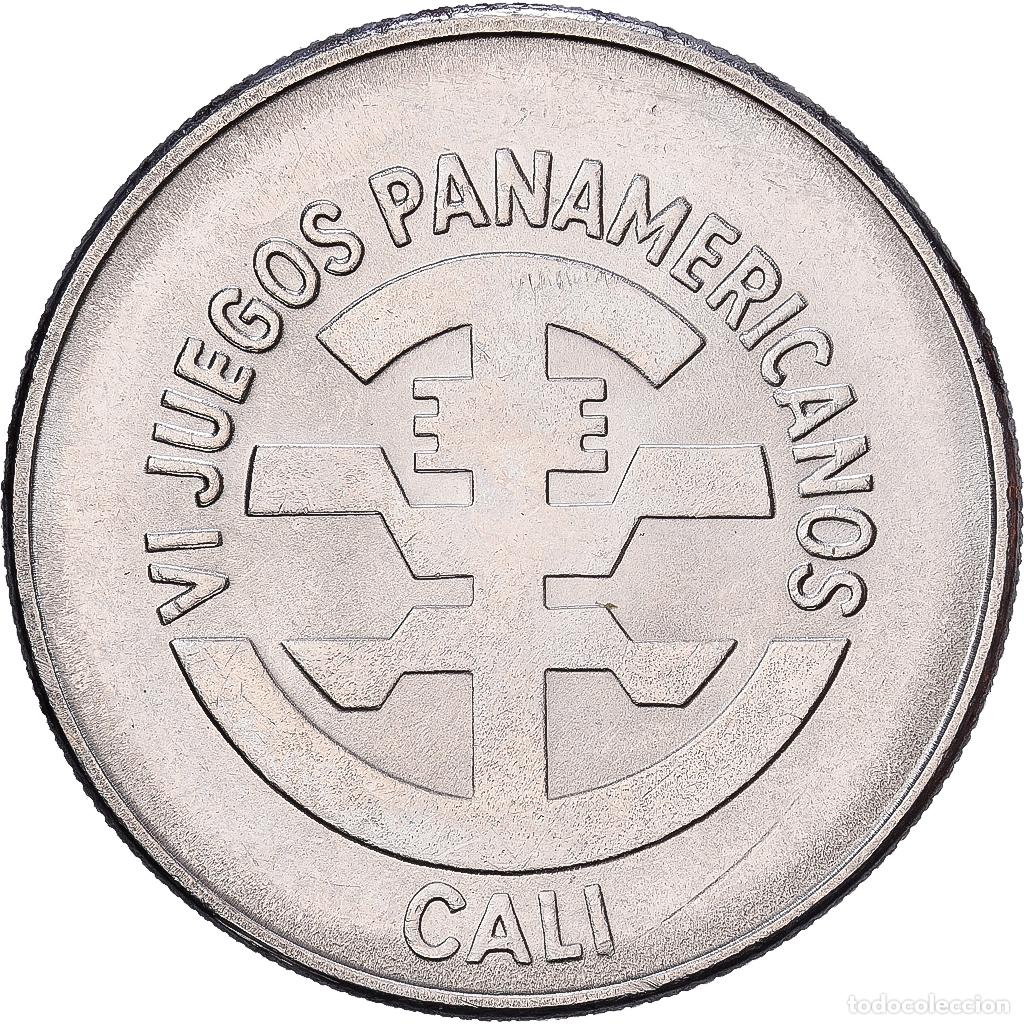 Monedas antiguas de Am&eacute;rica: [#1224425] Colombia, 5 Pesos, 1971, N&iacute;quel recubierto de acero, MBC+, KM:247