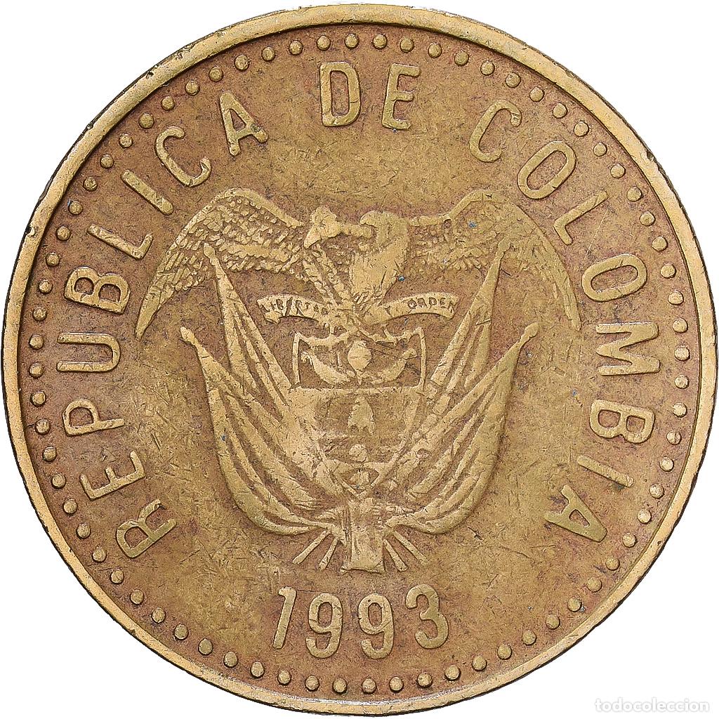 Monedas antiguas de Am&eacute;rica: [#1224423] Colombia, 100 Pesos, 1993, Aluminio - bronce, BC+, KM:285.1