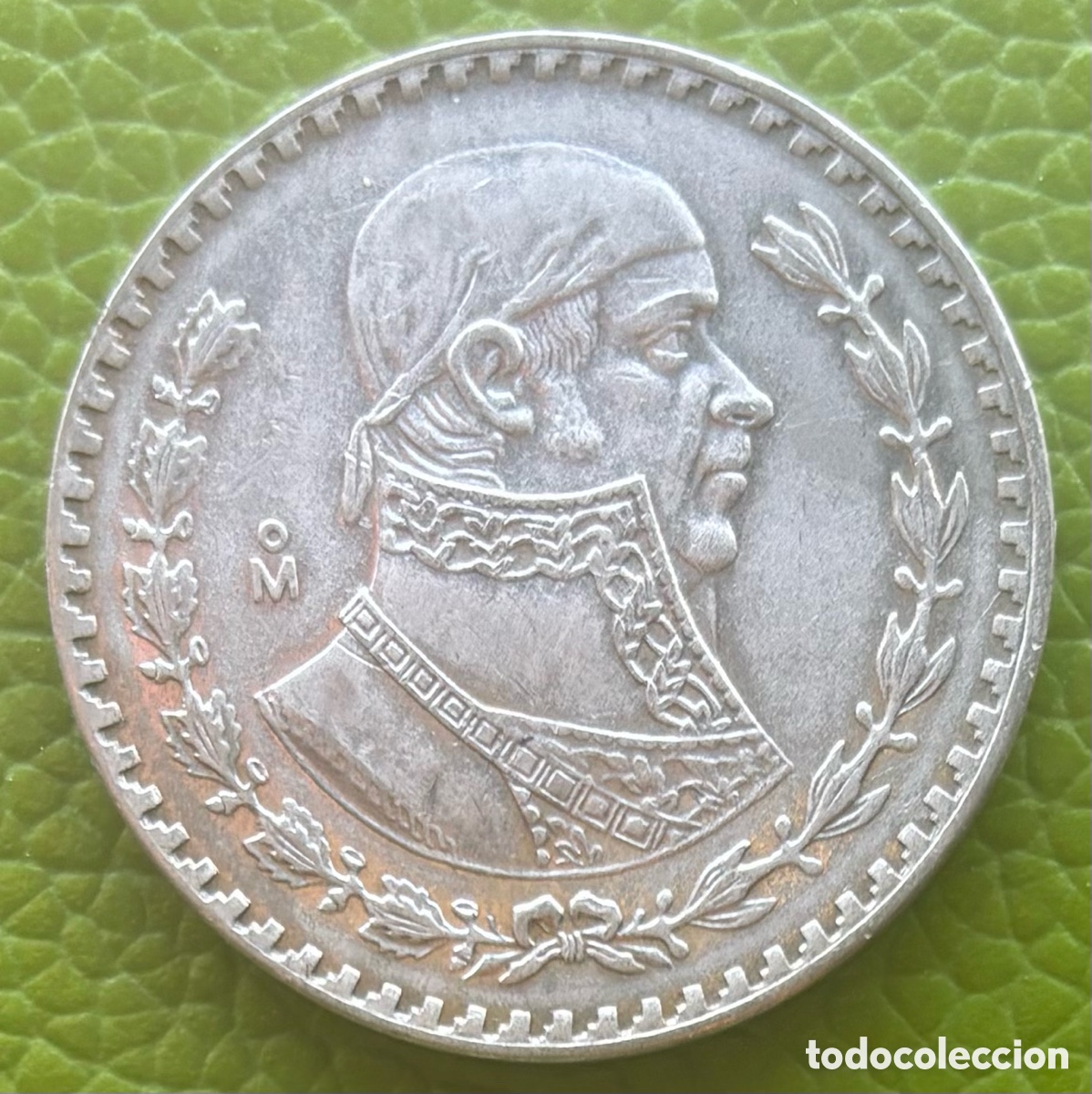 Monedas antiguas de Am&eacute;rica: M&Eacute;XICO. UN PESO. 1957. PLATA 0,100.