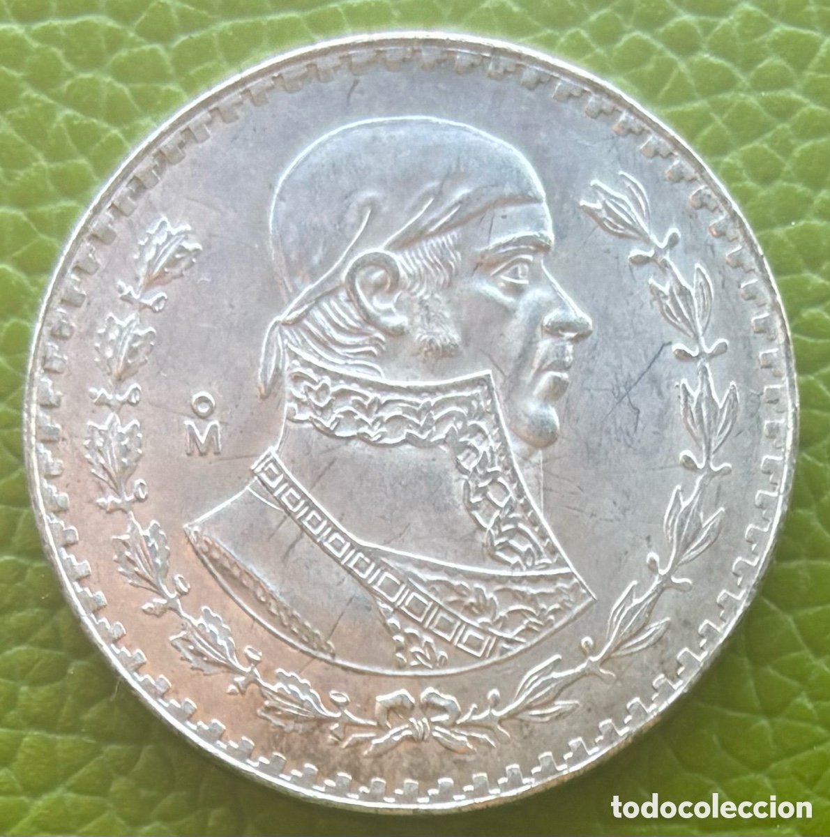Monedas antiguas de Am&eacute;rica: M&Eacute;XICO. UN PESO. 1966. PLATA 0,100.