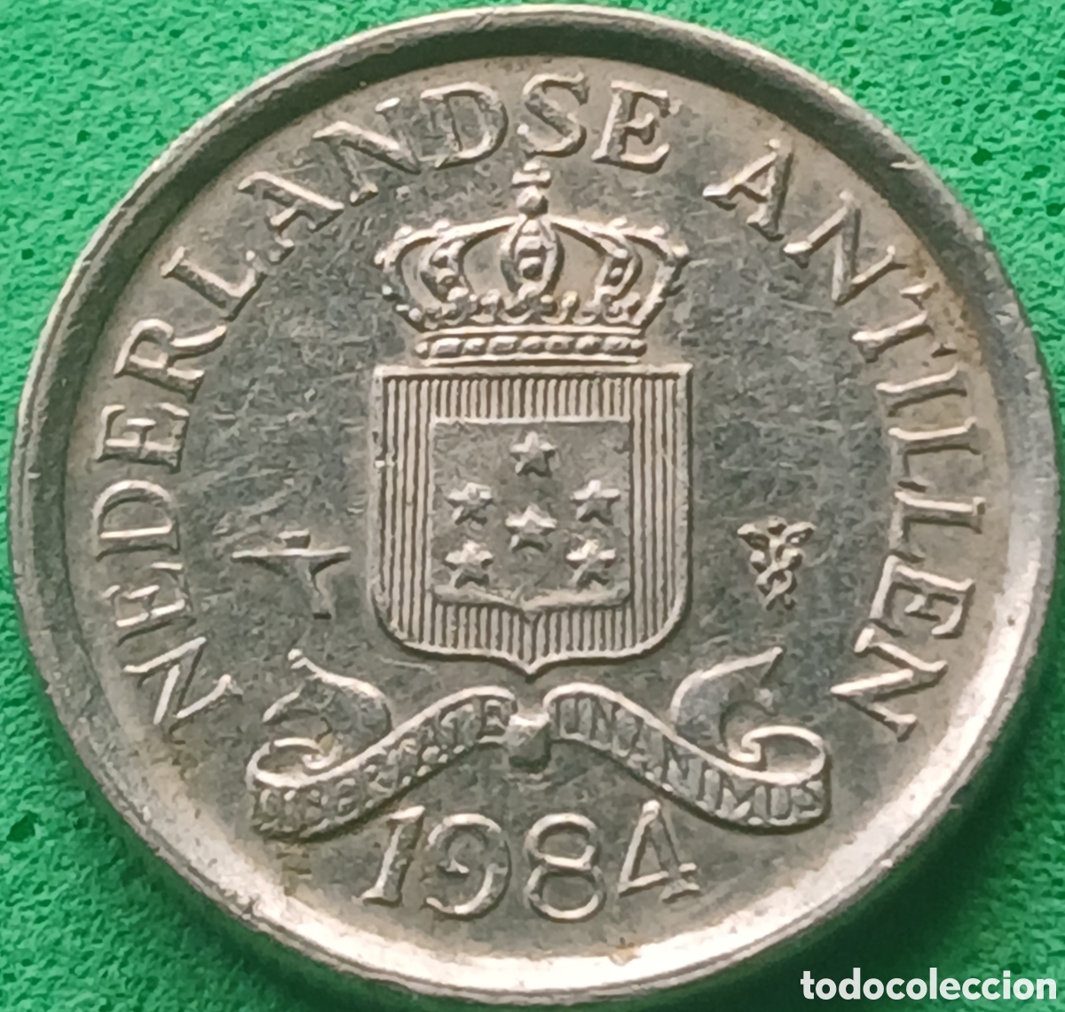 Monedas antiguas de Am&eacute;rica: Antillas Neerlandesas 10 cent 1984 km#10