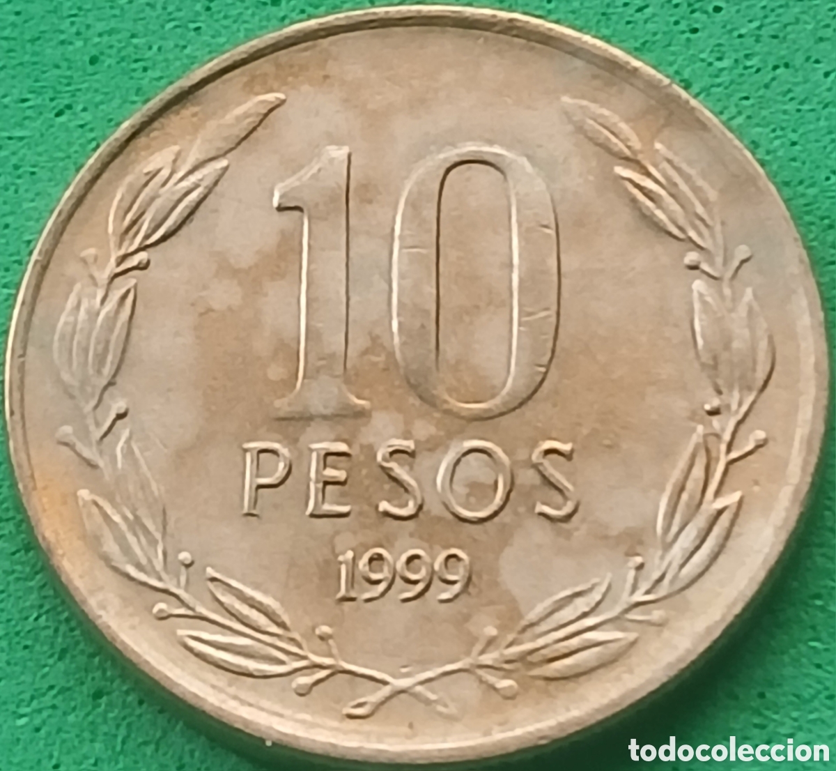 Monedas antiguas de Am&eacute;rica: Chile 10 pesos 1999 km#228