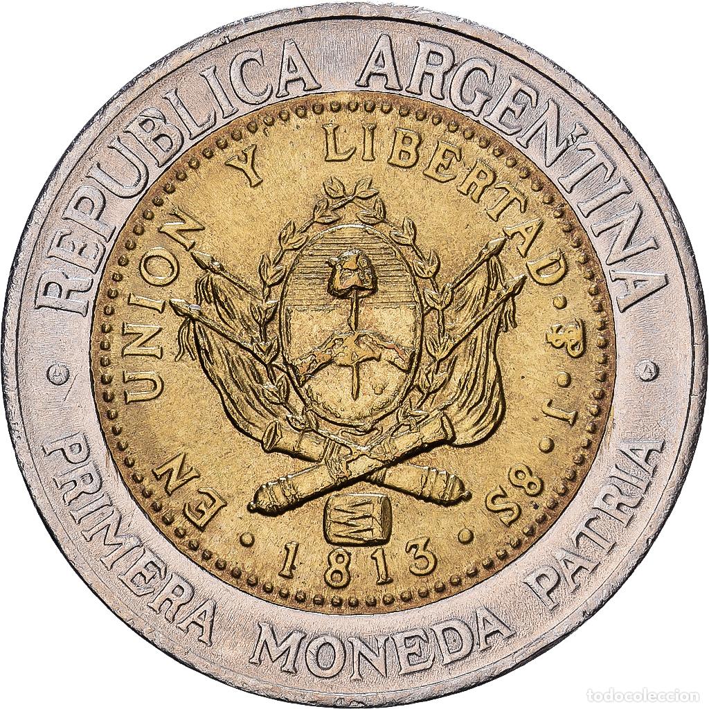 Monedas antiguas de Am&eacute;rica: [#1224587] Argentina, Peso, 1994, Bimet&aacute;lico, MS63, KM:112.1