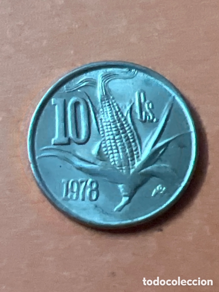 Monedas antiguas de Am&eacute;rica: C639. Moneda M&eacute;xico 10 centavos 1978