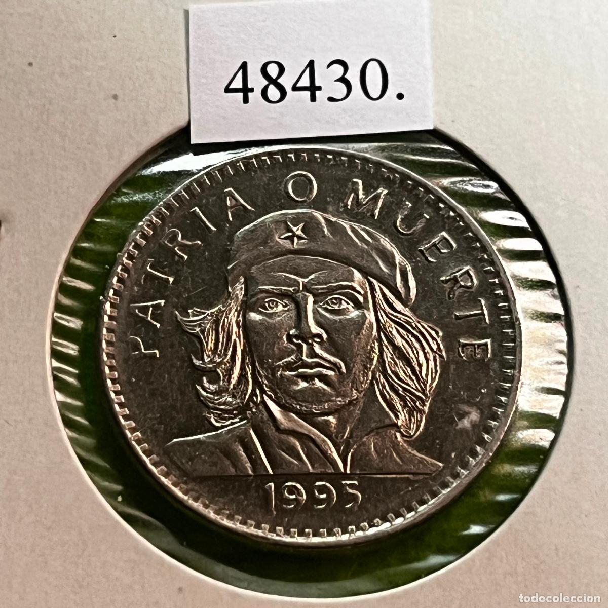 Monedas antiguas de Am&eacute;rica: Cuba 3 pesos 1995, Che Guevara