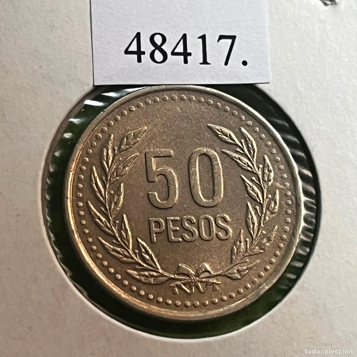 Monedas antiguas de Am&eacute;rica: Colombia 50 pesos 2003