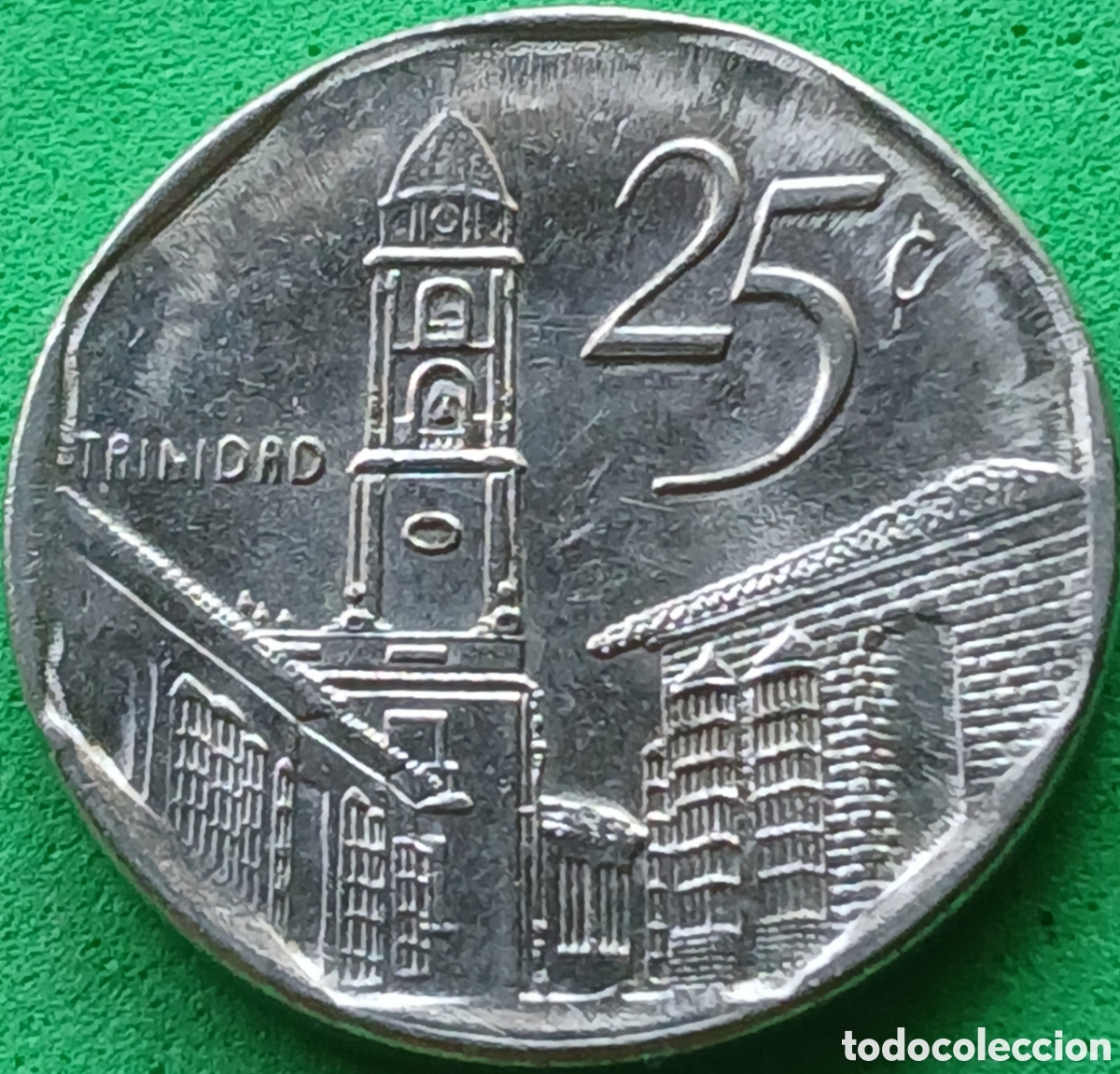 Monedas antiguas de Am&eacute;rica: Cuba 25 centavos 2000 km#577