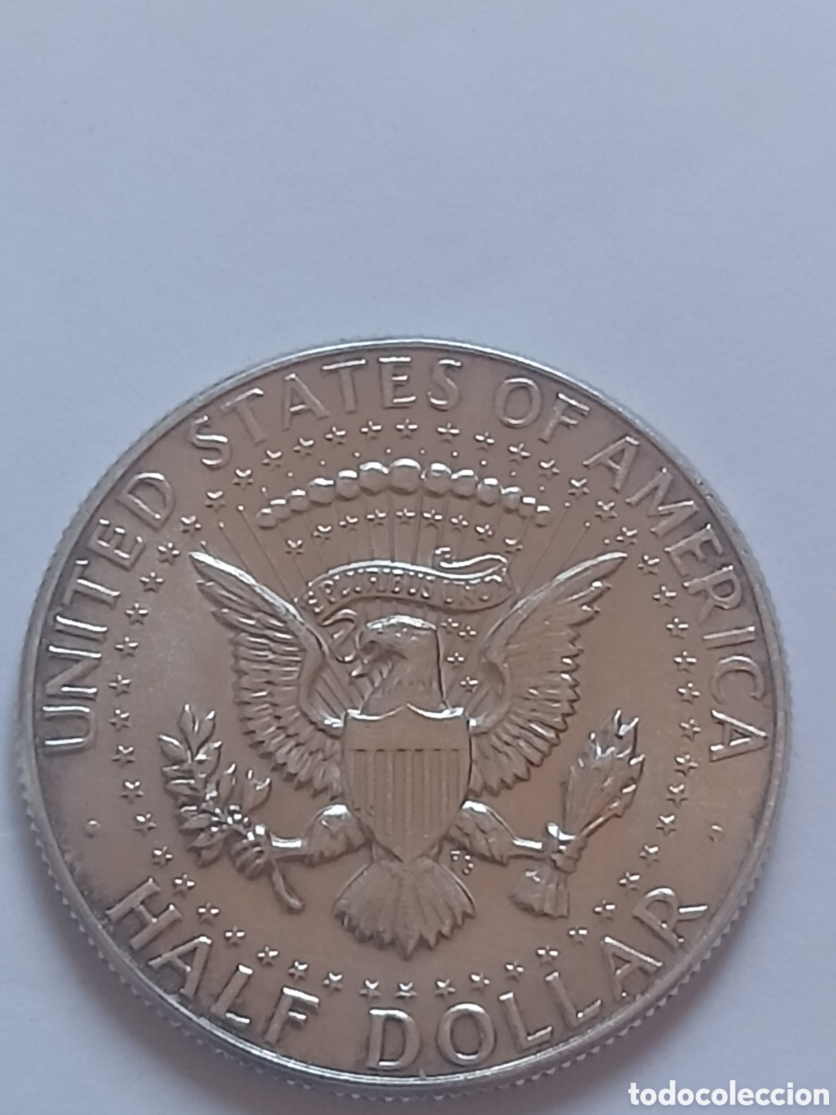 Monedas antiguas de Am&eacute;rica: Half Dollar Kennedy 1964. plata 90%
