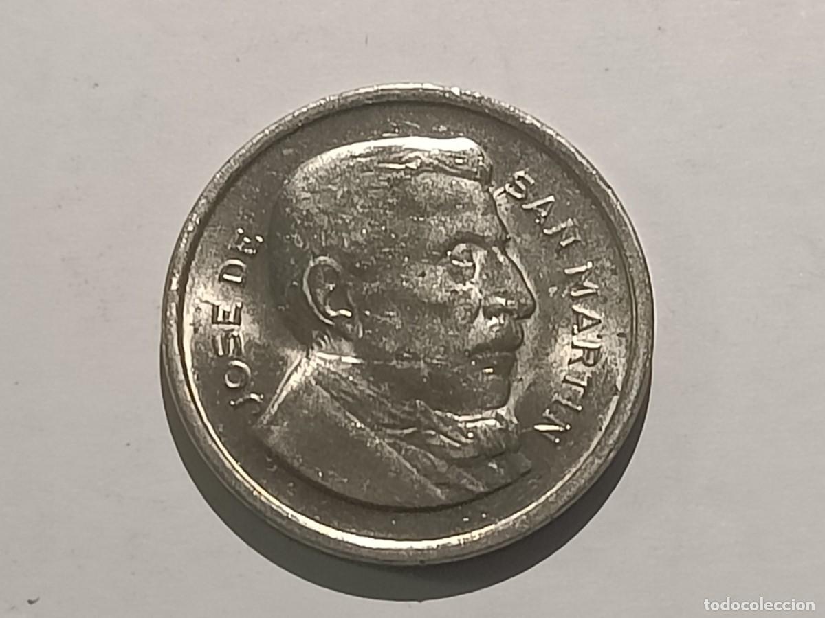 Monedas antiguas de Am&eacute;rica: Moneda de Argentina. 50 centavos. 1952 - Foto 2