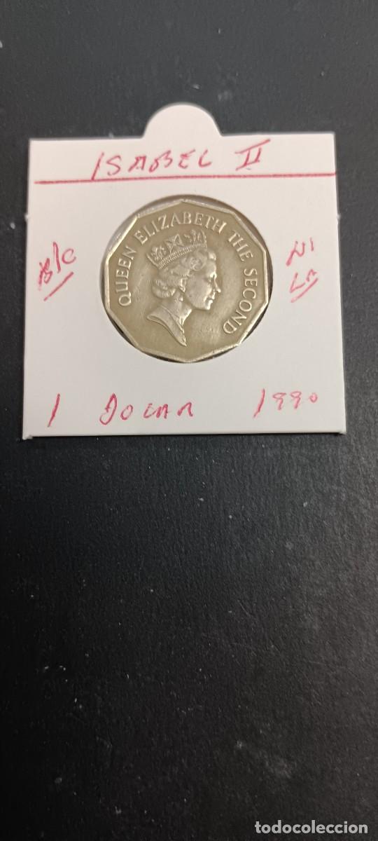 Monedas antiguas de Am&eacute;rica: BELICE 1 DOLAR 1990 BC KM=99 (NIQUEL-LAT&Oacute;N)