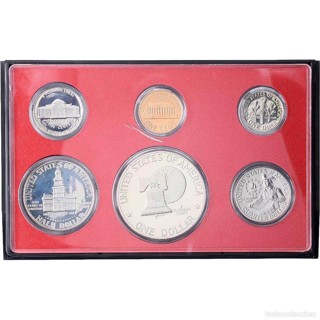 Monedas antiguas de Am&eacute;rica: [#1546026] Estados Unidos, Set 1 Cent - 1 Dollar, 1976, San Francisco, Prueba, Sin