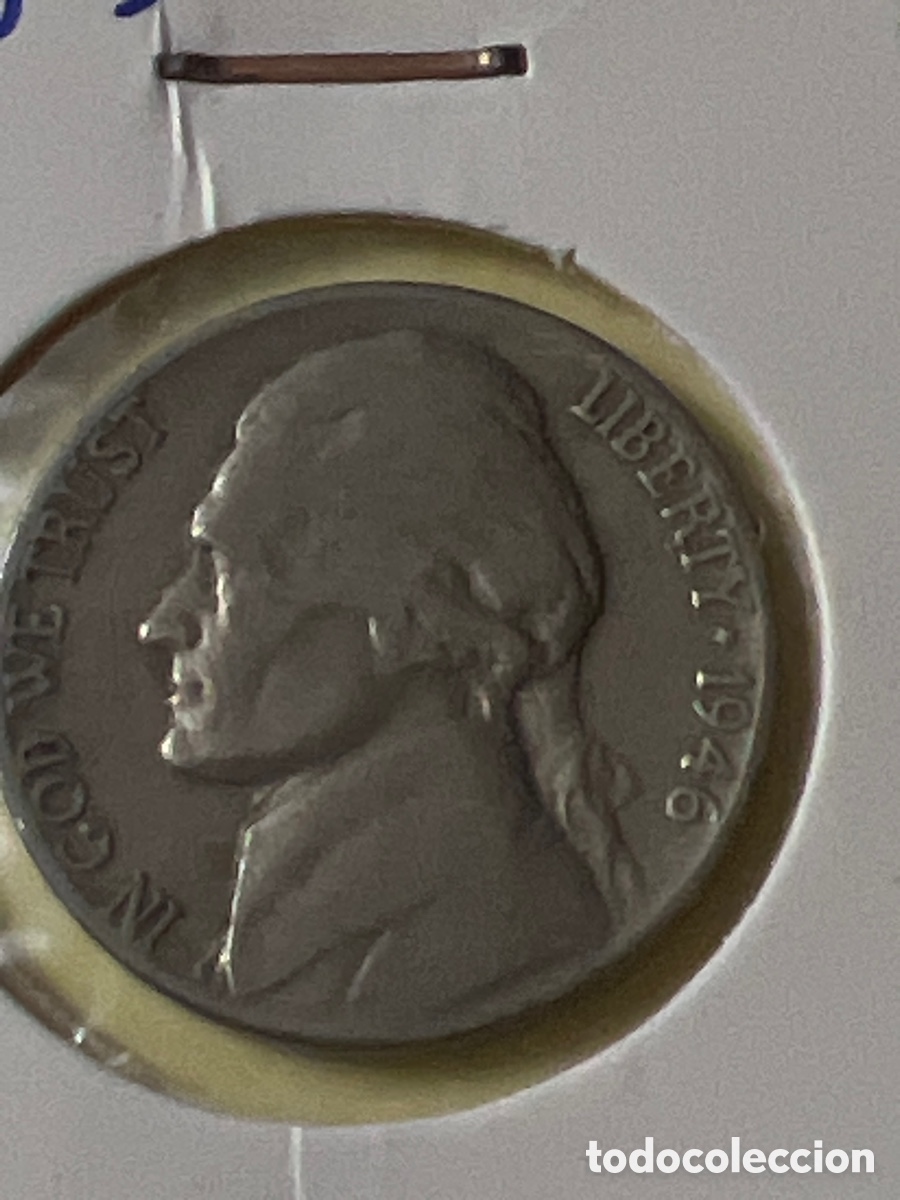 Monedas antiguas de Am&eacute;rica: L810/18. ESTADOS UNIDOS FIVE CENTS -CINCO CENTAVOS A&Ntilde;O 1946