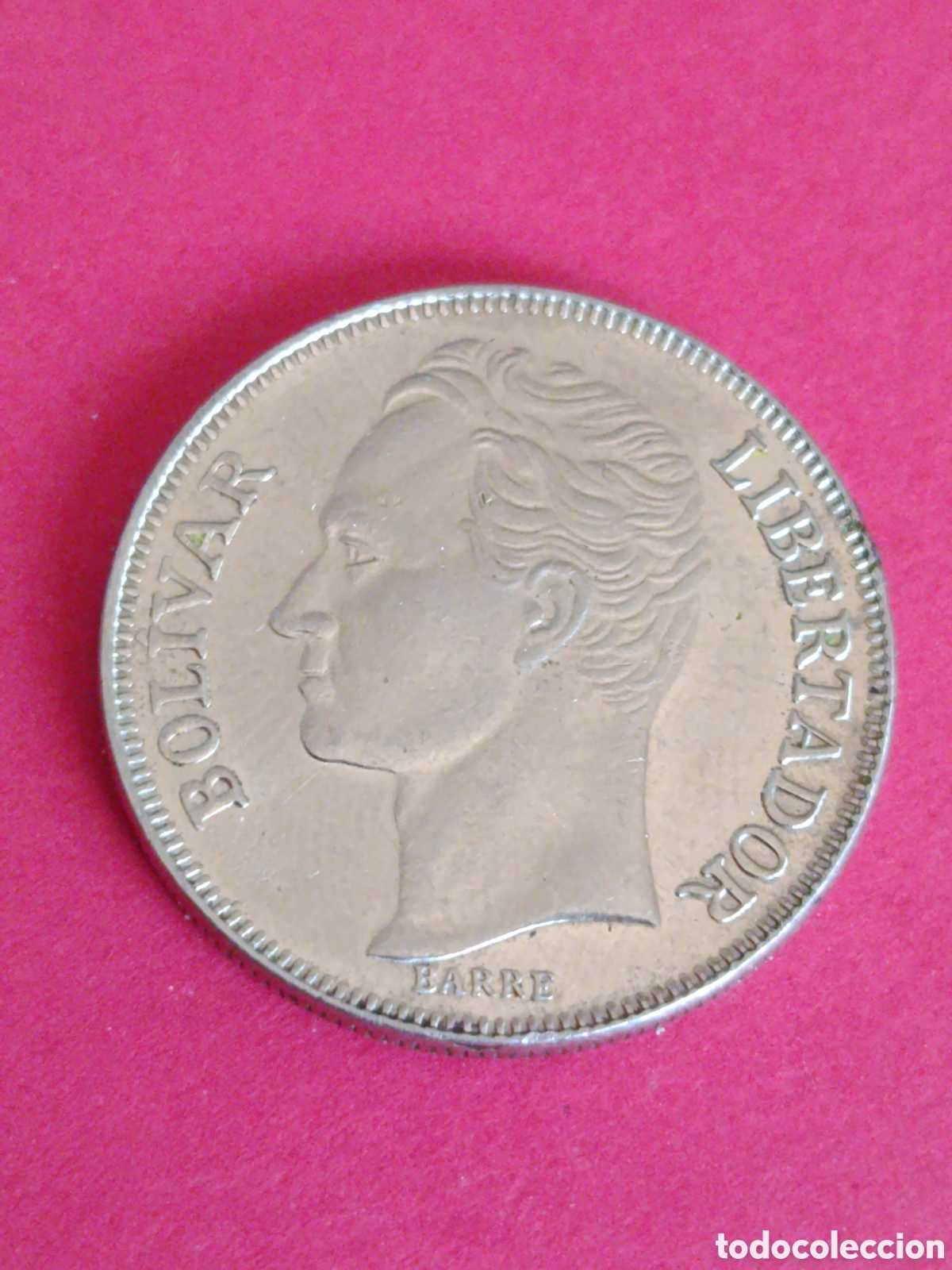 Monedas antiguas de Am&eacute;rica: VENEZUELA. 5 BOL&Iacute;VARES DE 1989.