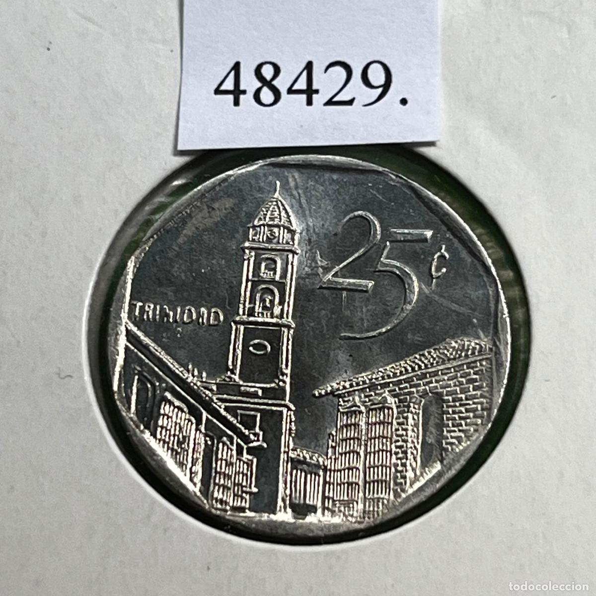 Monedas antiguas de Am&eacute;rica: Cuba 25 centavos 2006 Trinidad, Iglesia de San Francisco de Asis, c&eacute;ntimos
