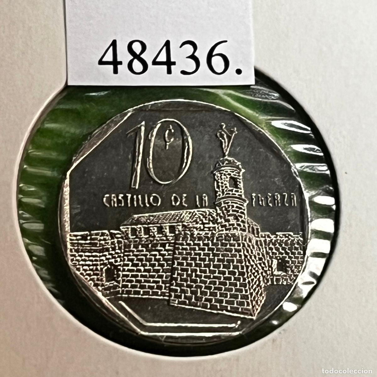 Monedas antiguas de Am&eacute;rica: Cuba 10 centavos 2008 Castillo de la Real Fuerza, La Habana, c&eacute;ntimos