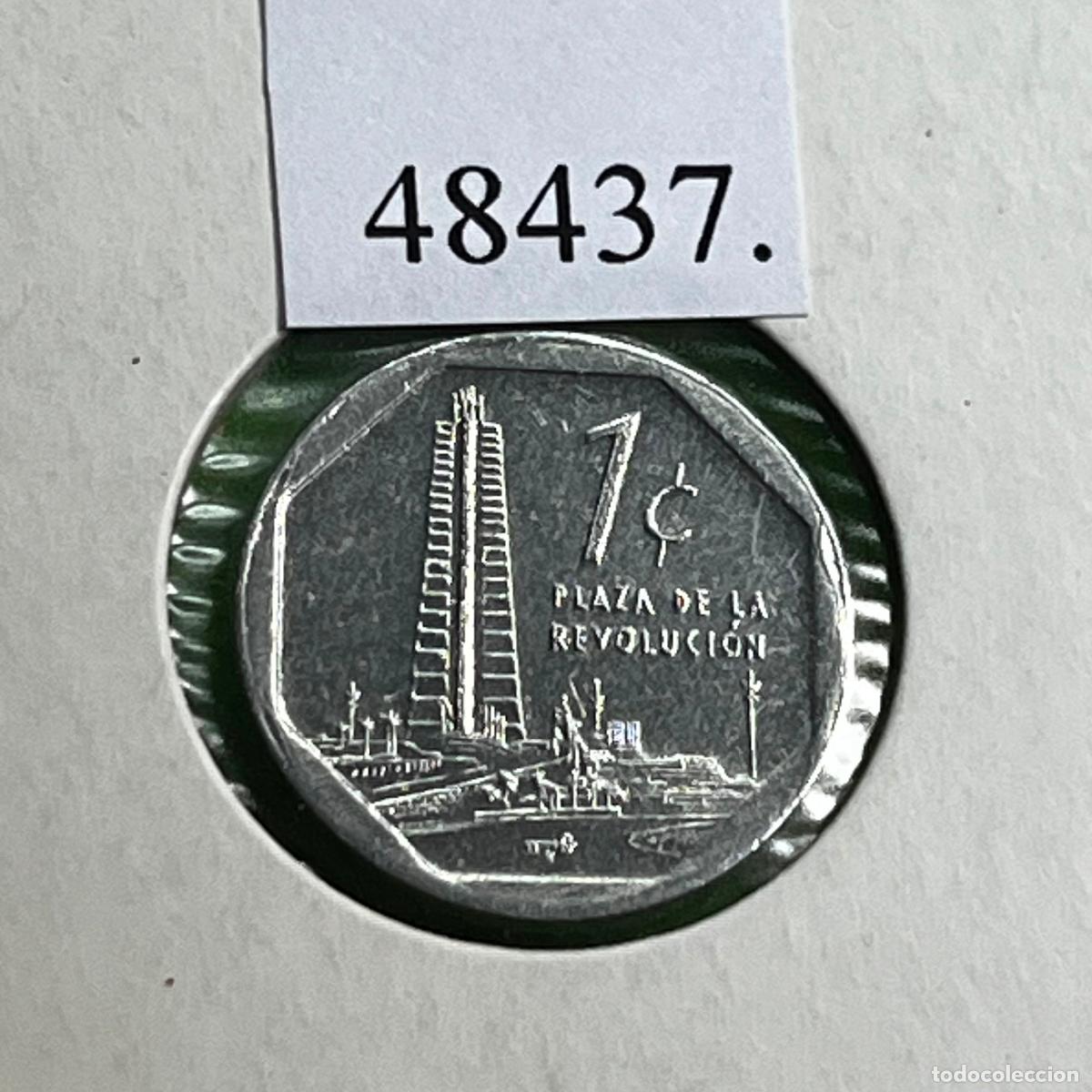 Monedas antiguas de Am&eacute;rica: Cuba 1 centavo 2001, Plaza de la Revoluci&oacute;n de La Habana, c&eacute;ntimo