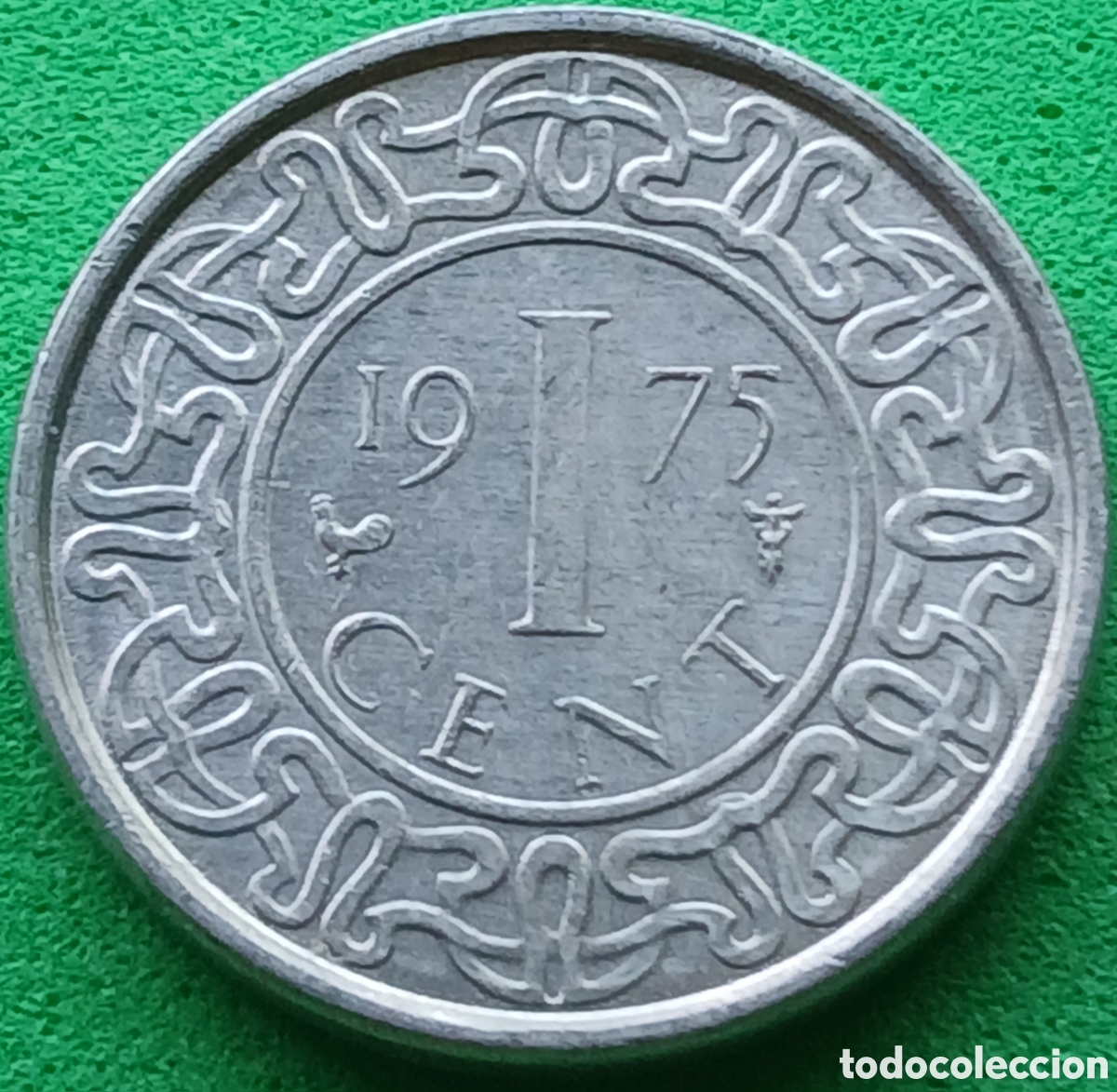 Monedas antiguas de Am&eacute;rica: Surinam 1 cent 1975 km#11a