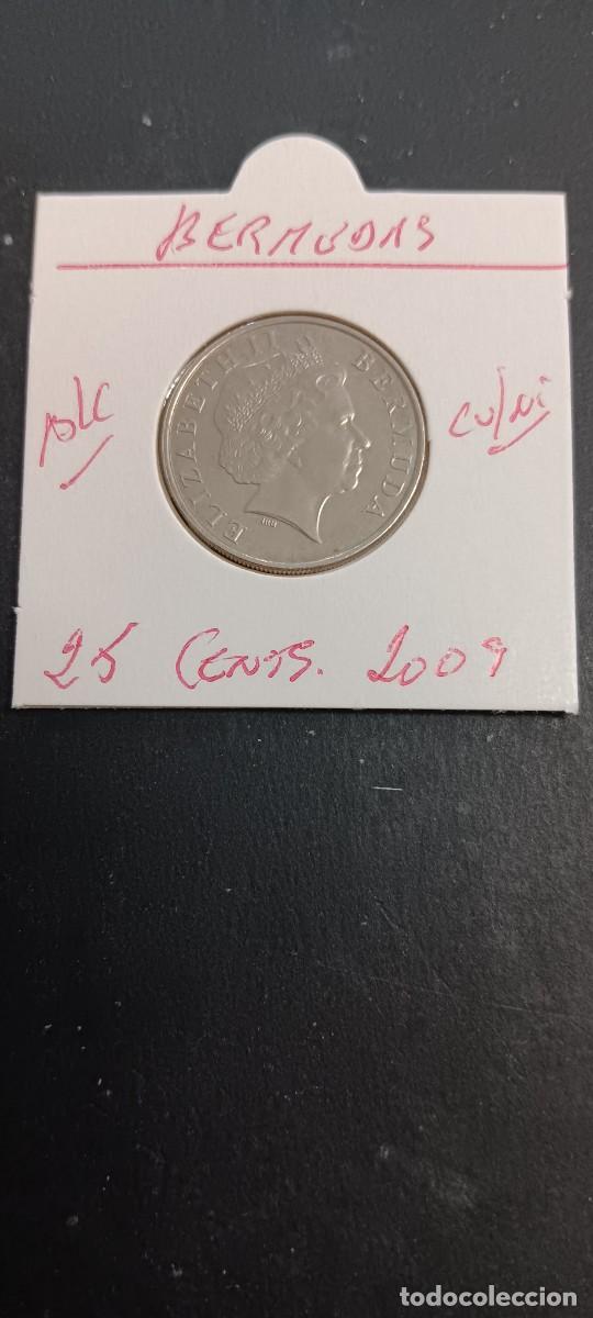 Monedas antiguas de Am&eacute;rica: BERMUDAS 25 CENTIMOS 2009 BC KM=110 (CUPRONIQUEL)