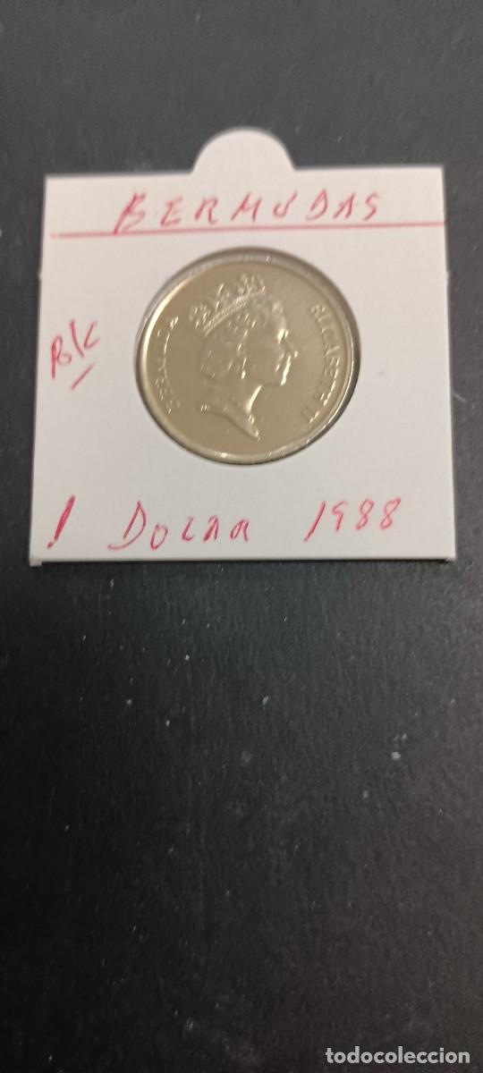 Monedas antiguas de Am&eacute;rica: BERMUDAS 1 DOLAR 1988 BC KM=56 (NIQUEL-LAT&Oacute;N)