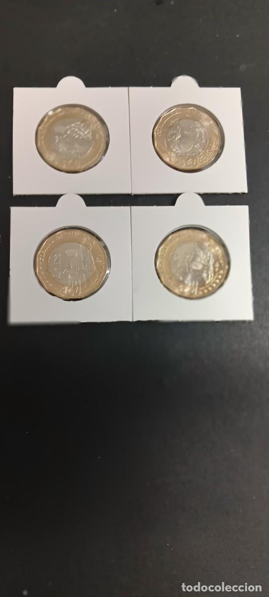 Monedas antiguas de Am&eacute;rica: MEXICO JUEGO COMPLETO 4x20 PESOS S/C 2026(BIMETALICAS)MUNDIAL DE FUTBOL
