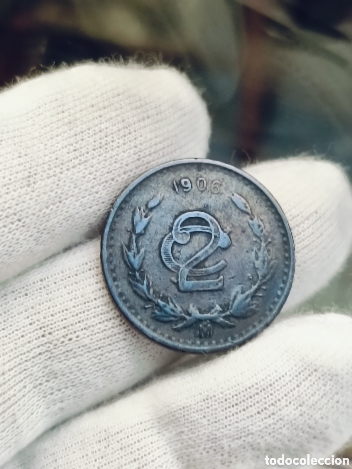Monedas antiguas de Am&eacute;rica: MEXICO . 2 CENTAVOS . A&Ntilde;O 1906