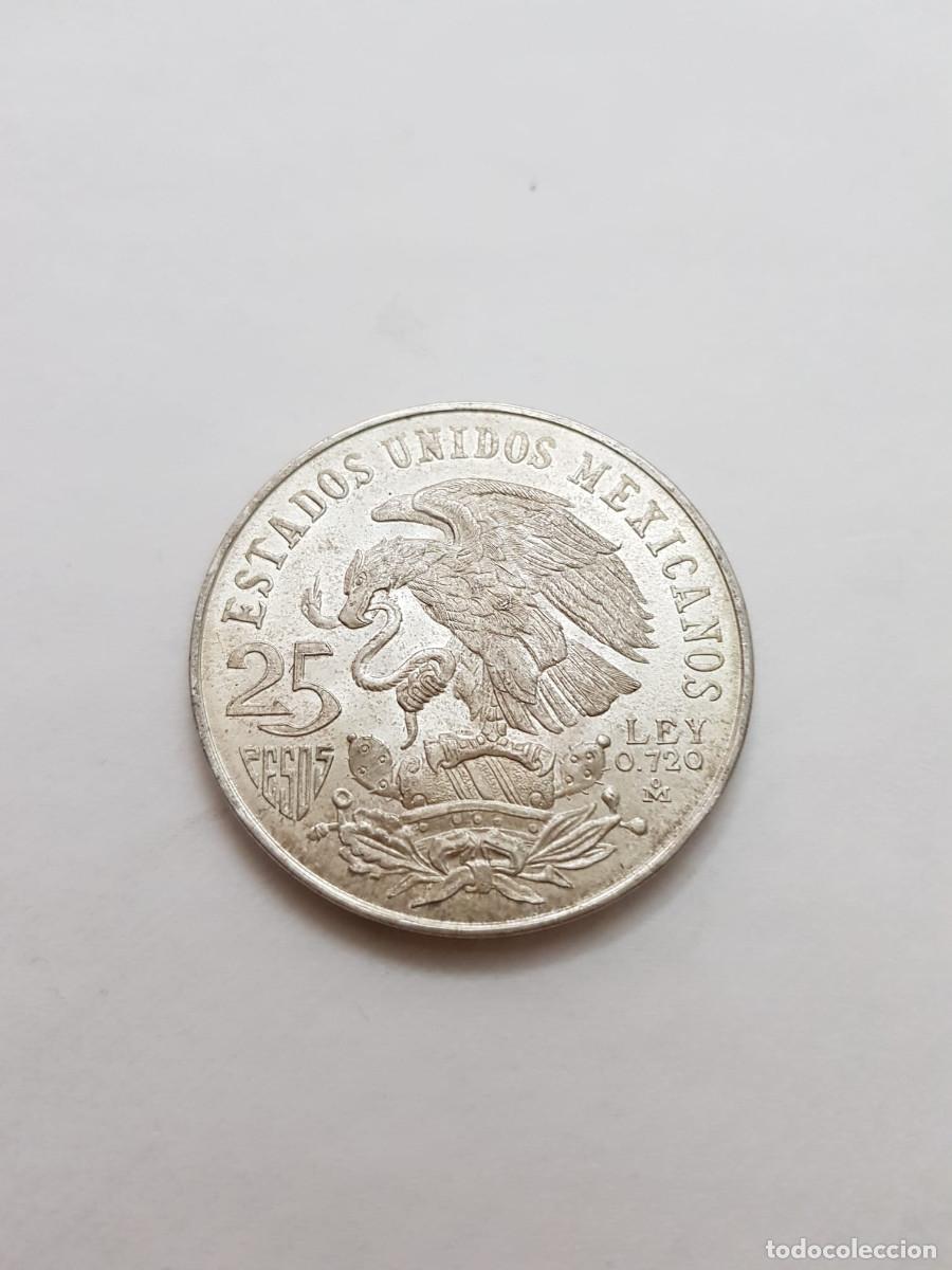 Monedas antiguas de Am&eacute;rica: MEXICO- 25 PESOS-1968