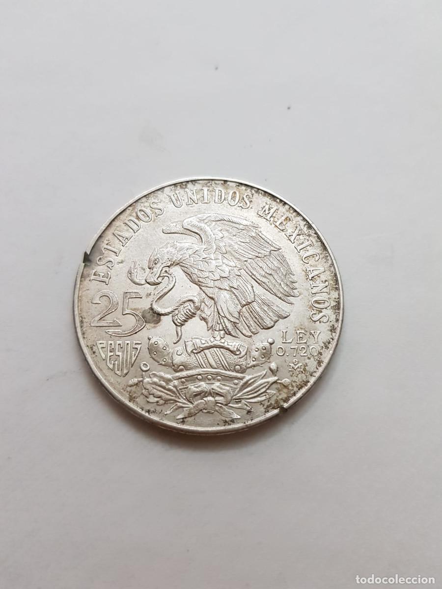 Monedas antiguas de Am&eacute;rica: MEXICO- 25 PESOS-1968