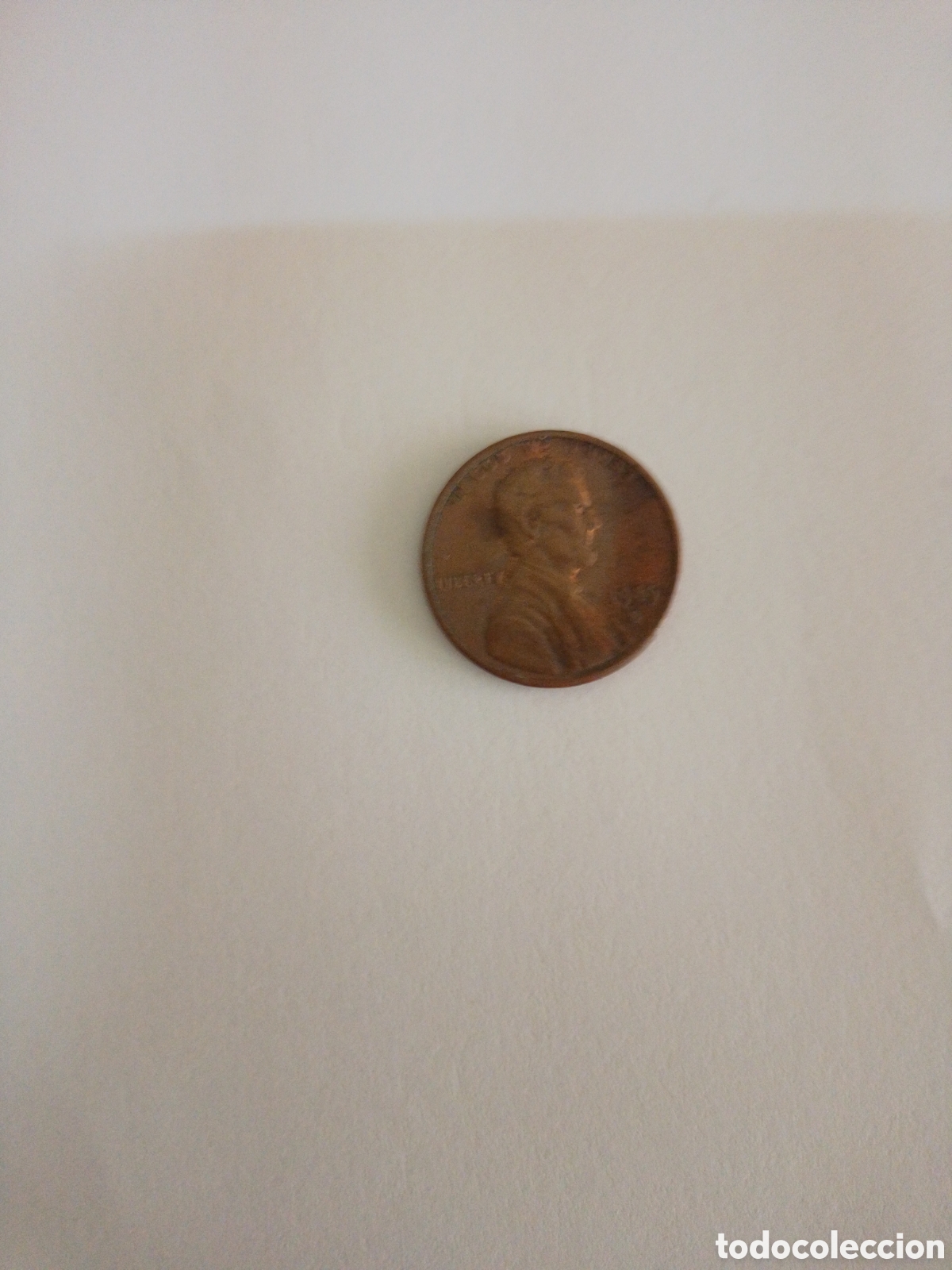Monedas antiguas de Am&eacute;rica: 1 Centavo usa Lincoln 1985 - D