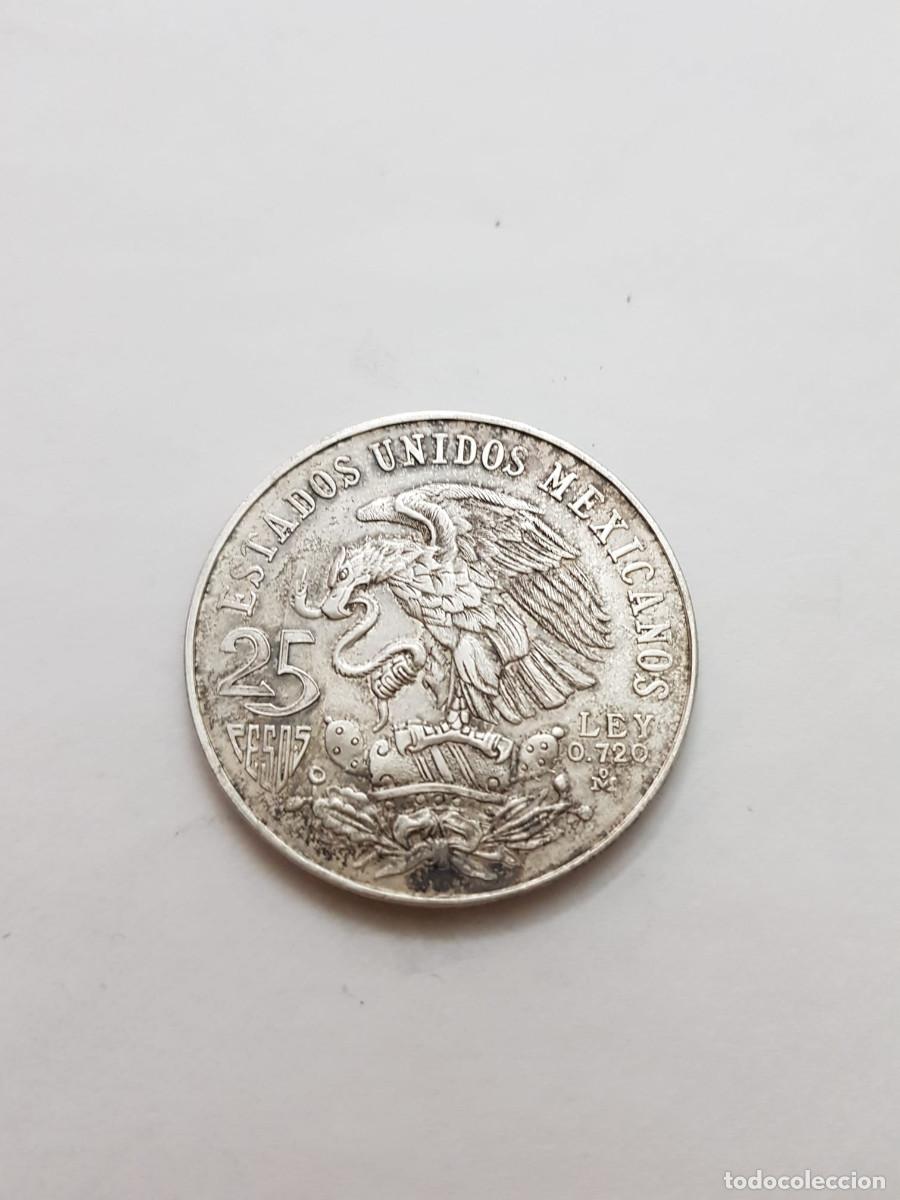Monedas antiguas de Am&eacute;rica: MEXICO- 25 PESOS-1968