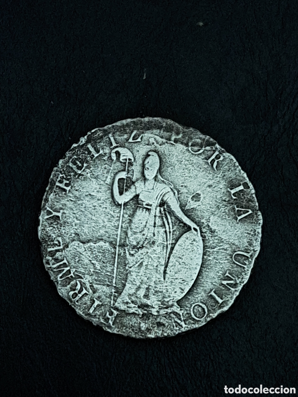 Monedas antiguas de Am&eacute;rica: 8 reales en plata de Per&uacute; a&ntilde;o 1829 acu&ntilde;ada en Cuzco
