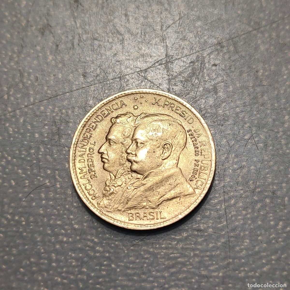 Monedas antiguas de Am&eacute;rica: BRASIL BRAZIL 500 REIS 1922 EBC