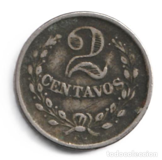 Monedas antiguas de Am&eacute;rica: Colomnia Lazareto 2 centavos, 1921 KM# L10