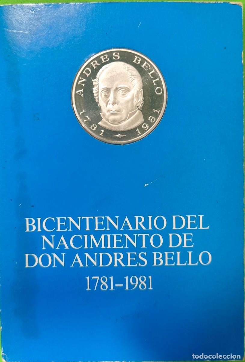 Monedas antiguas de Am&eacute;rica: VENEZUELA. A&Ntilde;O 1981. 100 BOLIVARES PLATA (835). DON ANDRES BELLO. PESO 27 GR