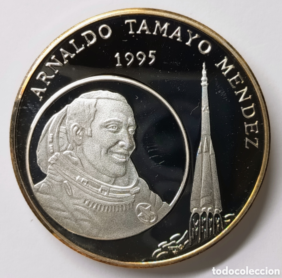 Monedas antiguas de Am&eacute;rica: CUBA. MONEDAS &ldquo;ARMANDO TAMAYO MENDEZ&rdquo;. PLATA PROOF. 20 gramos ,999. RARA