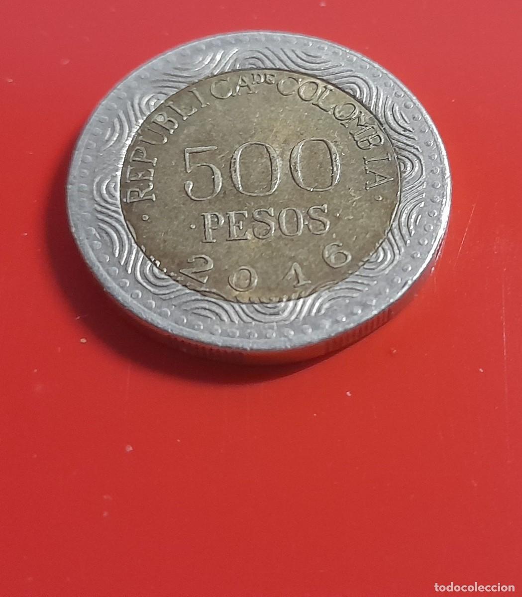 Monedas antiguas de Am&eacute;rica: Moneda 500 pesos Colombianos