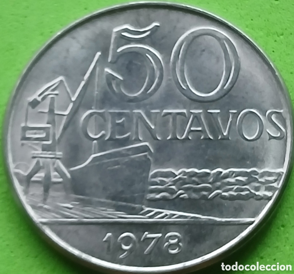 Monedas antiguas de Am&eacute;rica: Brasil 50 centavos 1978 km#580b