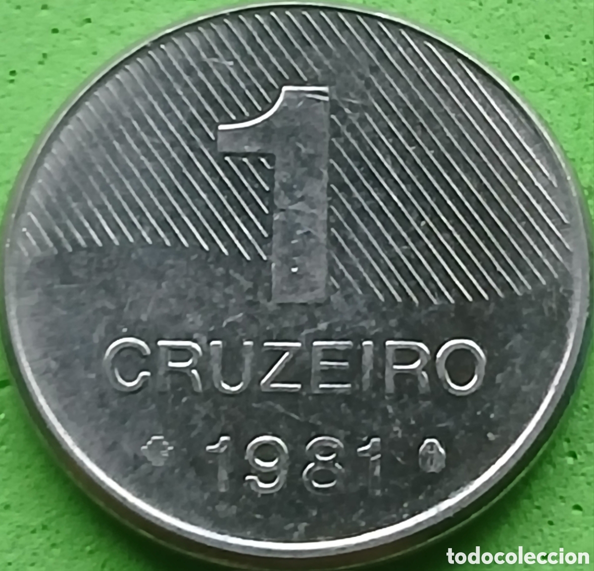 Monedas antiguas de Am&eacute;rica: Brasil 1 cruzeiro 1981 km#590