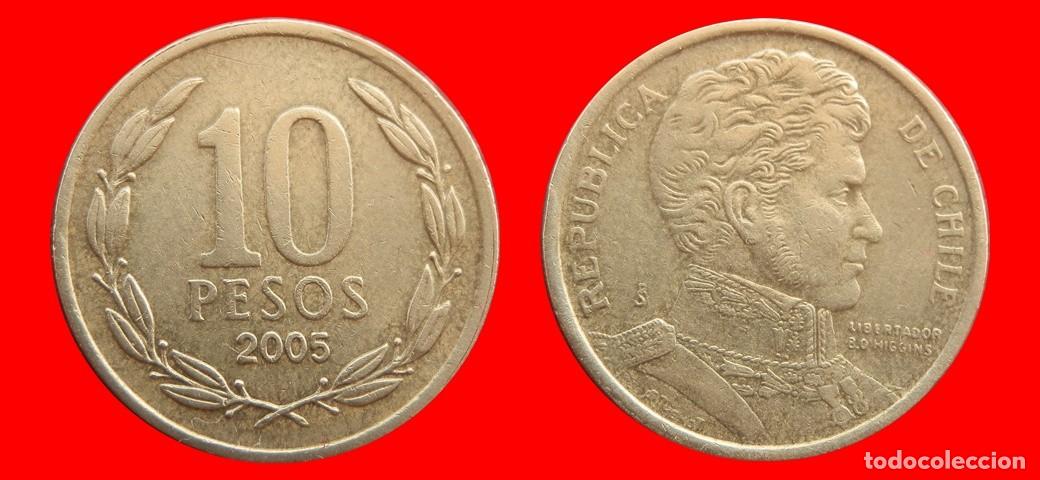 Monedas antiguas de Am&eacute;rica: 10 PESOS 2005 CHILE-153557