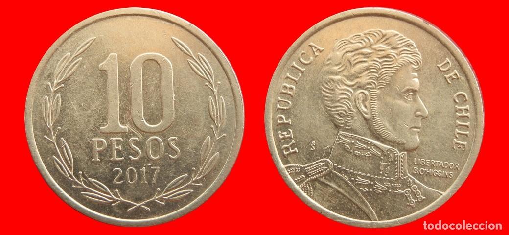 Monedas antiguas de Am&eacute;rica: 10 PESOS 2017 CHILE-153559